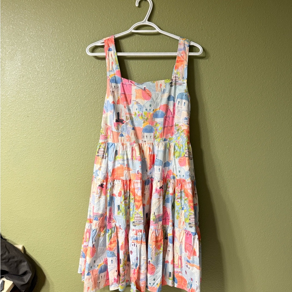 Entro Multicolor Abstract Dress - Picture 4 of 6